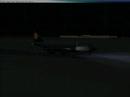 FSX Luthansa PMDG 747-400X landing at St Exupery