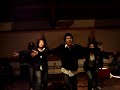 Koreans dancing at the International Coffeehouse Koreans dancing at the International Coffeehouse