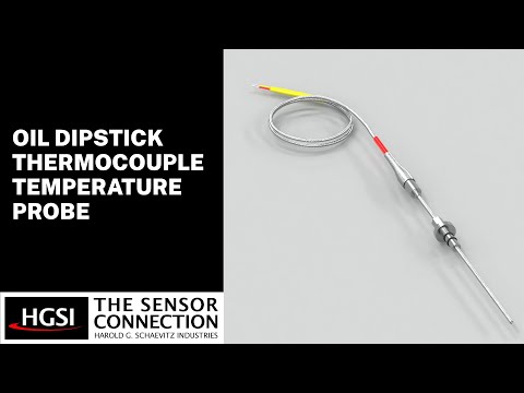 Oil Dipstick Thermocouple Probe