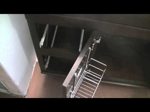 how to fasten vanity to wall