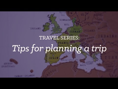 how to plan a trip to europe