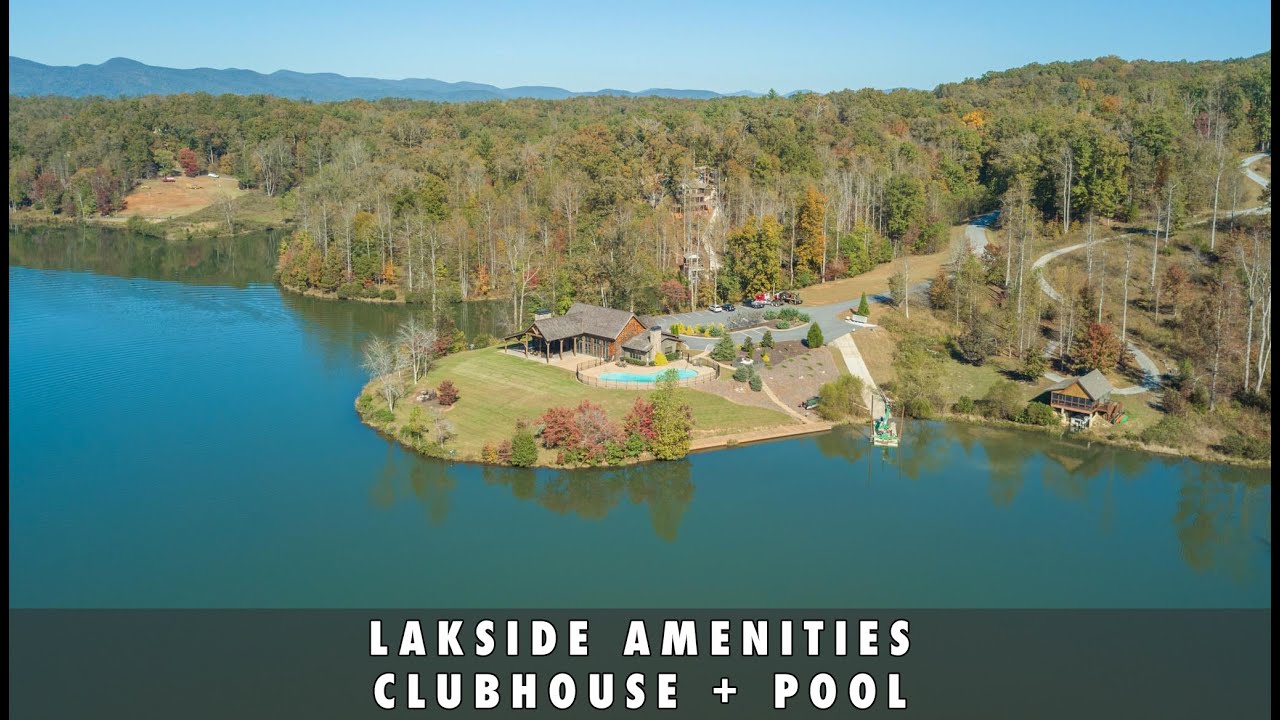Drone Real Estate Clubhouse and Pool