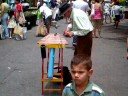 Un Tico Viejo Tocando un Xil�fono