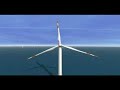 RePower 5M Wind turbine animation RePower 5M Wind turbine animation