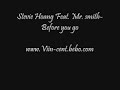 Stevie Hoang feat. Mr smith-Before you go