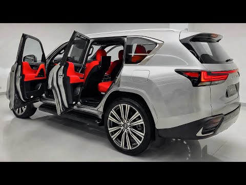 All-New! Lexus LX700h Atomic Silver - Brutal Luxury SUV, Interior & Exterior
