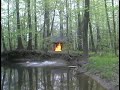 MAN ON FIRE!!! REDNECK STUNT FOR FILM! HILLBILLY