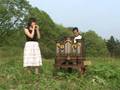 世界最小クラスのパイプオルガンとオカリナの演奏