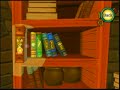 again, i have another video of me just fooling around and collecting the unlockables in zack & wiki: quest for barbaros' treasure. the title of this one comes from the mysterious treasure i found in the icicle of prosperity stage, named after an nes game i never even heard of until this game. in this video, zack checks out what the treasure hunter maddy has found this time--but first, let's wait until wiki puts his tongue back in his mouth. ah, it's a sound effect. pretty odd that you can find sound effects in the ground. i wish i knew how to do that. then we send maddy out for some more treasure hunting. zack hits the books to check out what it is he's been finding over his adventures. the growlin' goblin totem looks like he's wearing a coconut bra, but those are really his hands. then, we get to the namesake of this video: exed exes, which, as it turns out, is a sprite from a game published in 1985. i can't wait to see what other weird sprites zack will dig up later. is that mega man i see on the third page? for more on the stuff i unlocked, you can check out the previous video of the bookshelf's contents, 