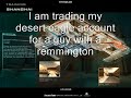 trading soldier front desert eagle acc for remmington acc