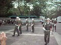 Highlight of COG: Precision Drill by SPDS. I was standing behind a lady, so can see some strands of her hair below my camera. I went to the new guard assembly point at 268 Orchard Rd before rushing to The Istana. Listen for the fast Chinese nbr 