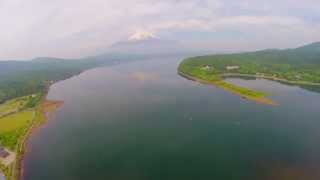 空撮 / 山中湖 富士山