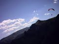 Paragliding over Sibillini Mountains Paragliding over Sibillini Mountains