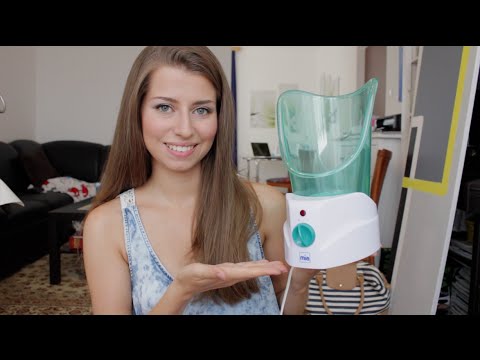 Gesichtssauna gegen Pickel