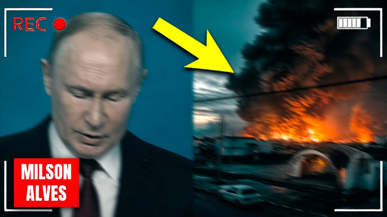 O INFERNO SE INSTALA enquanto a Rússia PEGA FOGO!!!