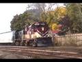 RS18, great ALCO, MLW sound switching cars.