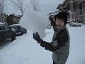 2008 Portland, OR Snow Ice storm - crunchy snow?