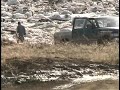Ice flow on East Channel of Mackenzie River
