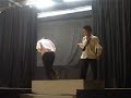 Mr.Flectcher and dancing boy at kareoke