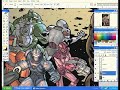 J.T. Blevins-Adobe Photoshop Coloring Comic Book Cover J.T. Blevins-Adobe Photoshop Coloring Comic Book Cover