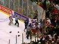 Hasek hit by Tkachuk