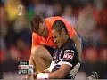 Eastwood hit on Westwood Rugby Leage New Zealand vs England Eastwood hit on Westwood Rugby Leage New Zealand vs England