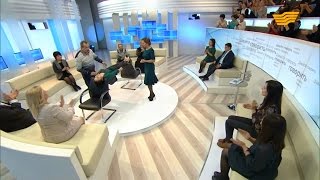 Демонстрация гипнотических феноменов на телеканале Хабар в программе "Давайте говорить"