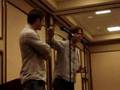 Jared and Jensen at Breakfast in Chicago (1)