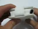 PDair Leather Case for Palm Z22 - Flip Type (White)