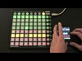 Novation Launchpad Controller for Ableton Live and Automap on Apple iPod Demoed by Anarchy Rice
