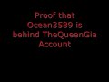 Proof (Screenshots) that Ocean3589 is behind TheQueenGia Account
