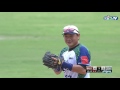 07/08 臺銀紅 Vs 三商美邦白 三局上,移防游擊的彭政閔,面對陳俊秀的滾地球,順利傳球刺殺