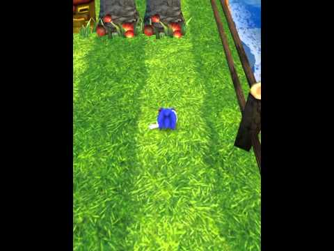 how to visit temple in sonic dash