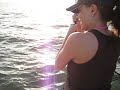 Melissa Catching a Jack Crevalle