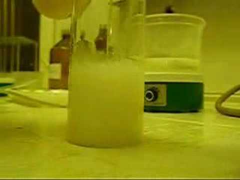 Precipitation of polystyrene