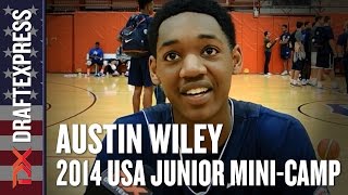 2014 Austin Wiley Interview - DraftExpress - USA Mens Junior Team Mini-Camp