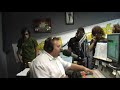 Hinder in Mix96.1 Studio