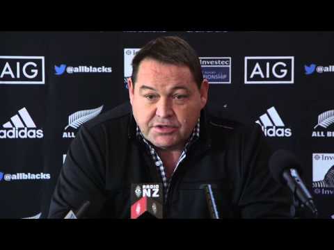 Press conference - Steve Hansen announces 2014 Investec Rugby Championship squad