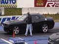  Dodge Challenger Vs Infiniti EX 35 FX35 Street Wars Racewaypark New Jersey Nov 16 2008 Import race