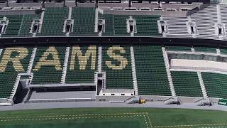 Top Gun cleans Colorado State University stadium