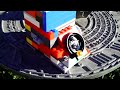 Drew showing his LEGO Big Bang Film Canaster Launcher.