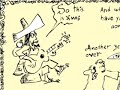john lennon h christmas metiche caricatura