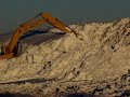 Train snow plow-Digging to help get out Train snow plow-Digging to help get out