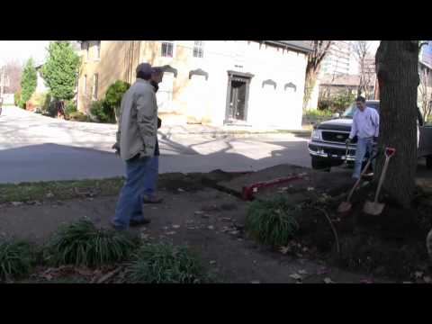 how to patch uneven sidewalk