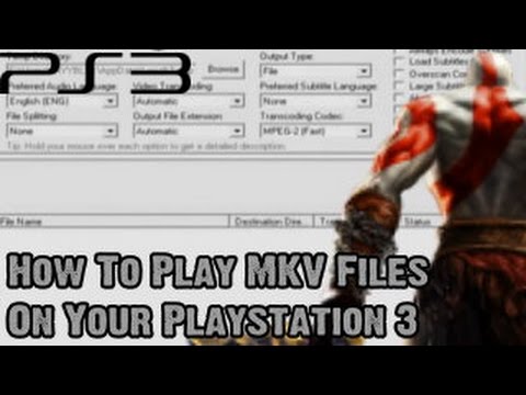how to mkv on ps3