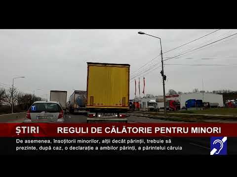 Reguli de călătorie pentru minori