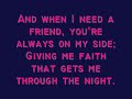 I Turn to You- Christina Aguilera w/ lyrics