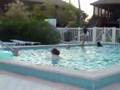Connor Jumping in the Pool