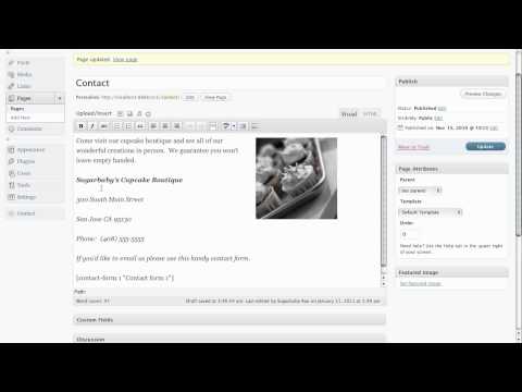 how to new line in wordpress