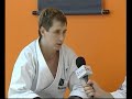 KWF karate on the TV channel �Fighter�. Part 1.